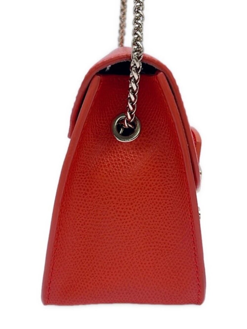 FURLA Metropolis Pink Leather Shoulder Bag - Picture 4 of 9